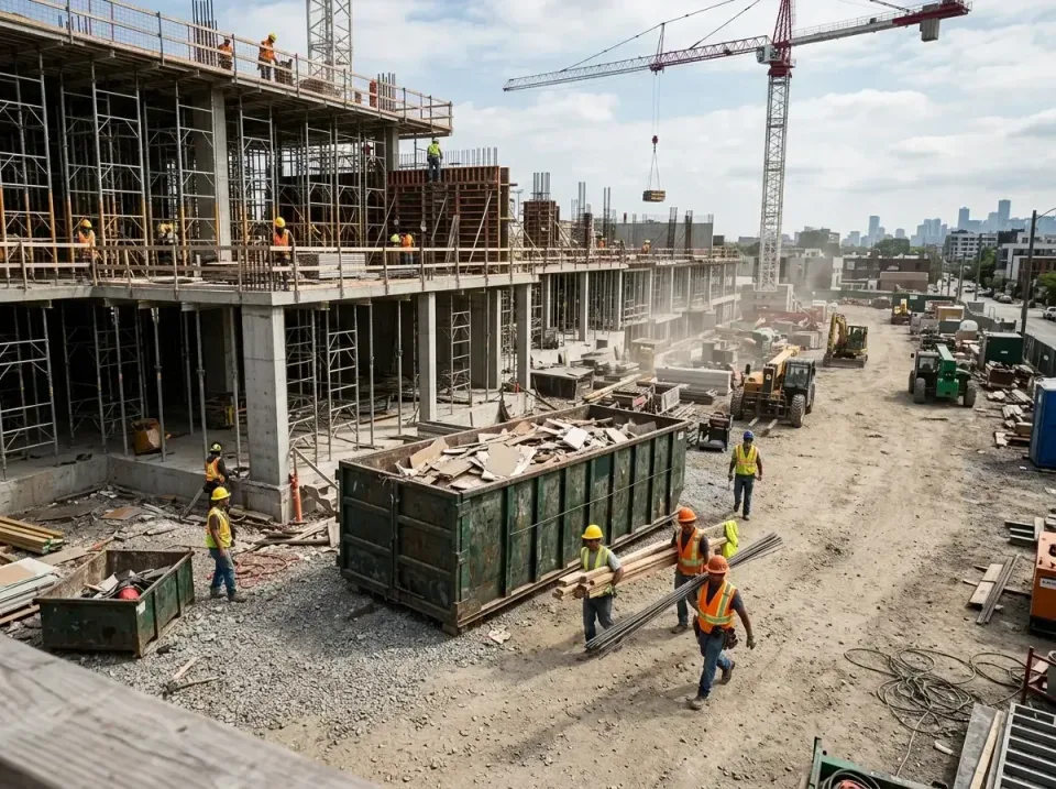 commercial-construction-site-w-002 — frequently asked questions, Low Cost Construction Dumpster Rental in McCall, ID